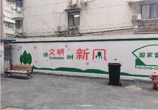 九龙坡区社区墙绘